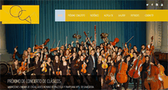 Desktop Screenshot of orquestadealcala.com